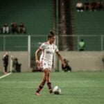 Laysa em atividade com a camisa do Flamengo (Foto: Reprodução/ Redes Sociais)
